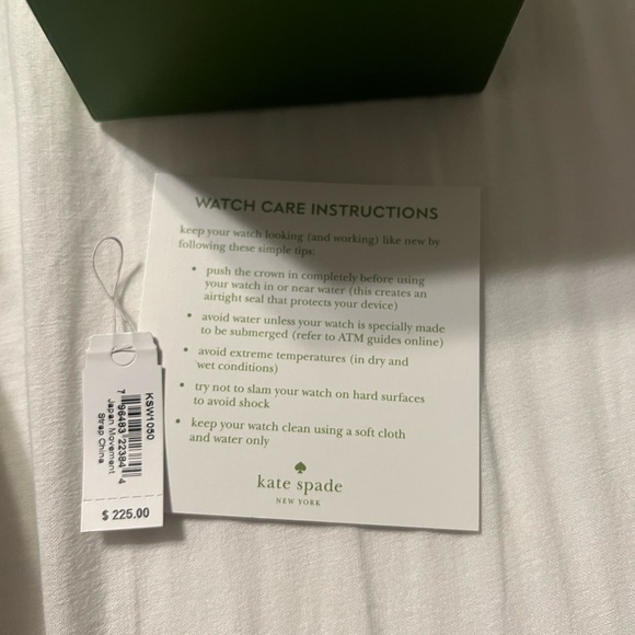 Kate Spade Brown Leather Watch - Picture 5 of 5